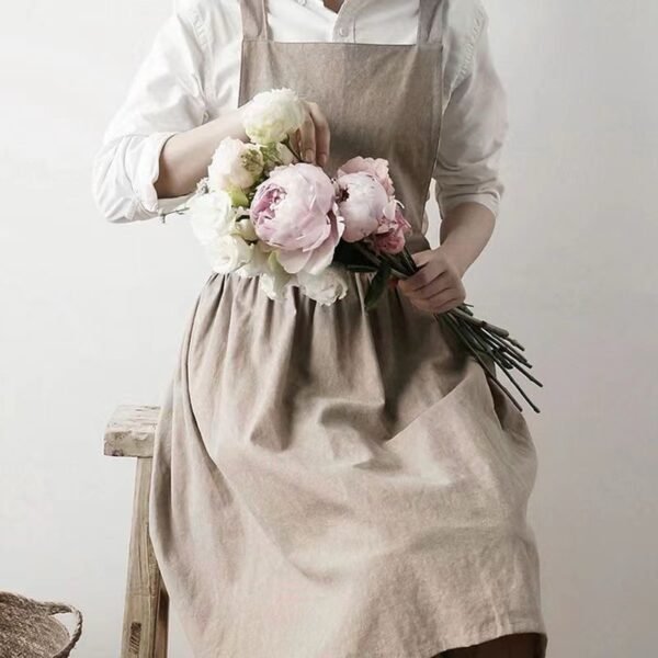 Delantal Vestido Crudo